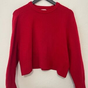 Universal Thread Red Crew Neck Sweater